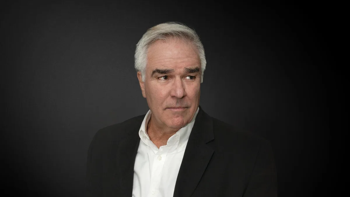 Investigative journalist Tom O'Neill, author of Chaos, in a studio portrait